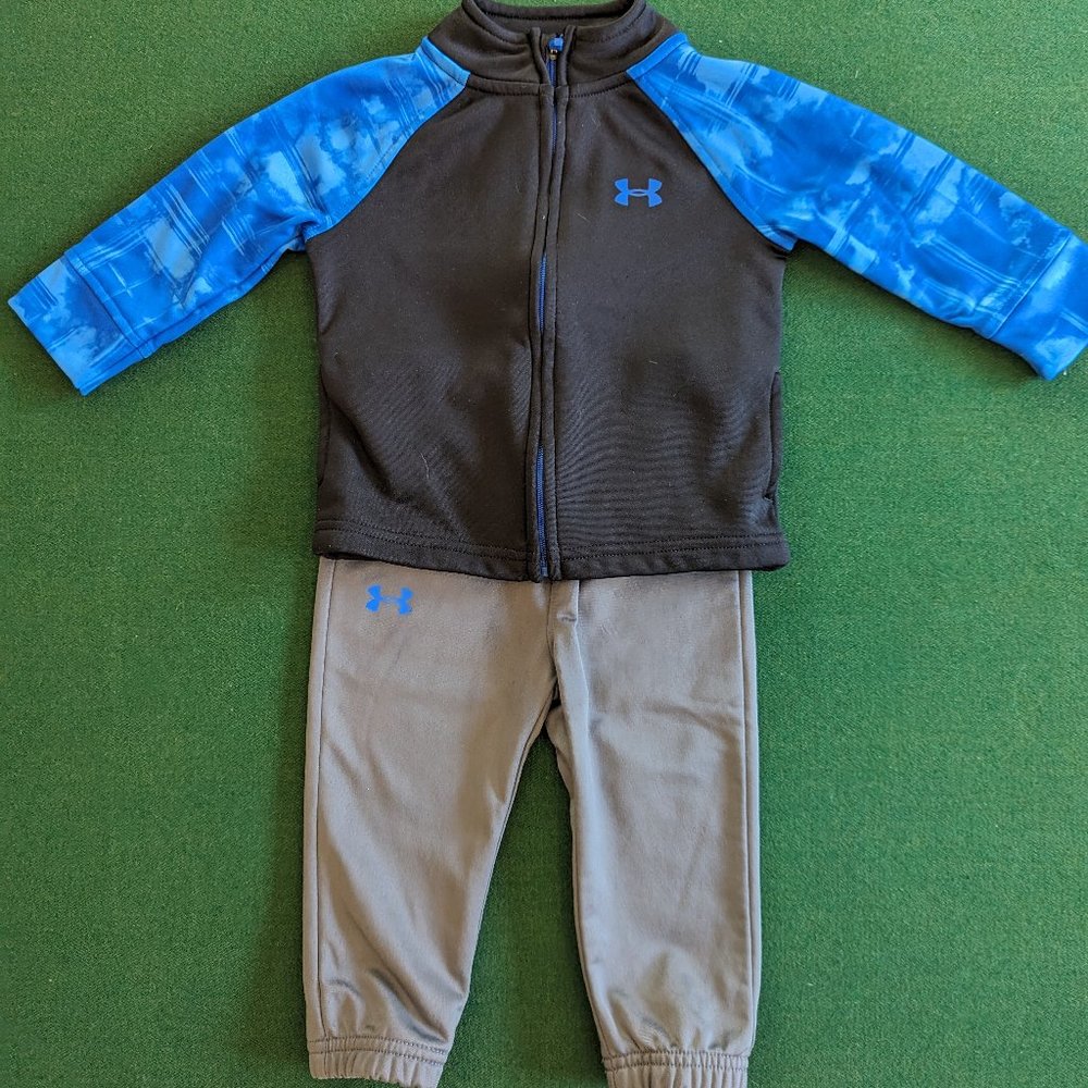 Under Armour Boy's 2 Piece Jogger Set 12 Months 💙